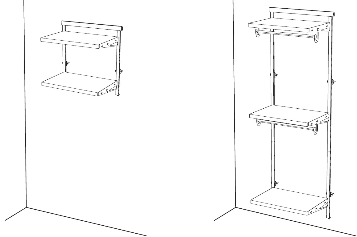 Origin 21 VS26EK-W Vertical Standard Extender Kit 32