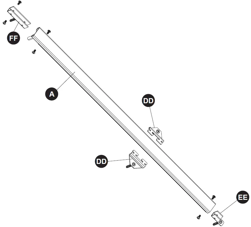 Origin 21 VS26EK-W Vertical Standard Extender Kit 34