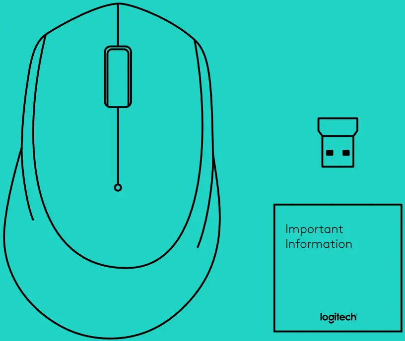 logitech M280 Wireless Mouse - Figure