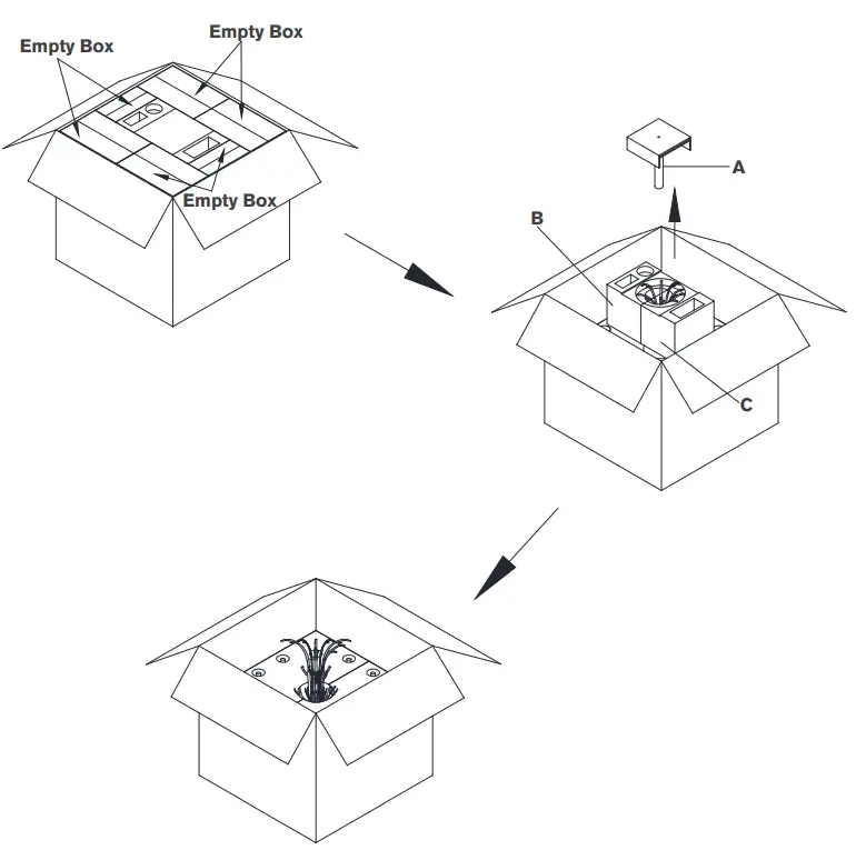 VISUAL COMFORT JN 5080 Silva Grande Chandelier - parts 1