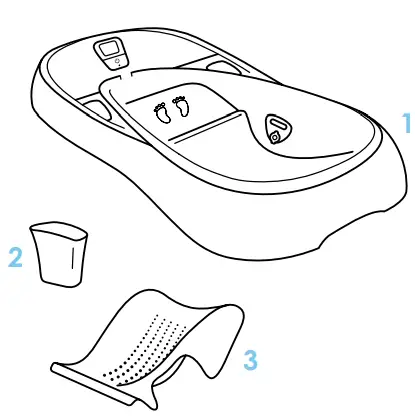 4moms.-Cleanwater-Baby-Bathtub-FIG.-1