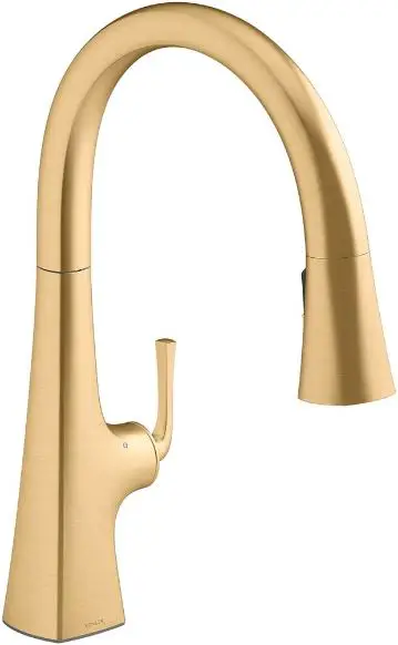 KOHLER 26305T-2MB Vibrant Brushed Moderne Brass-FIG1
