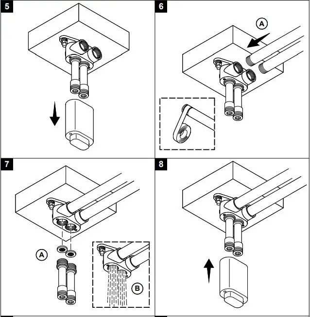 KOHLER 26305T-2MB Vibrant Brushed Moderne Brass-FIG4