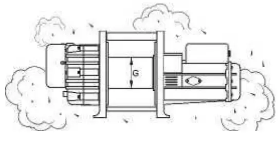 WARRIOR WINCHES 260EHLW12 GRW 12 E Electric Mixer -FIG 4