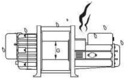 WARRIOR WINCHES 260EHLW12 GRW 12 E Electric Mixer -FIG