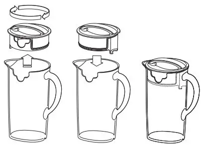 Sage BJE530 the Nutri Juicer Cold Plus User Guide - Juice jug