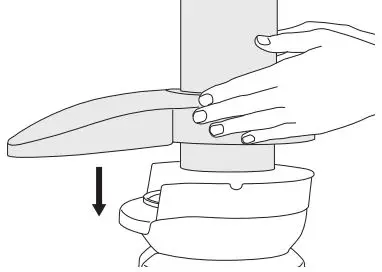 Sage BJE530 the Nutri Juicer Cold Plus User Guide - Place the juicer cover over the filter bowl surround