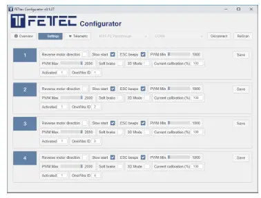 FETTEC Mini AIO 15A Flight -ESC firmware update 2
