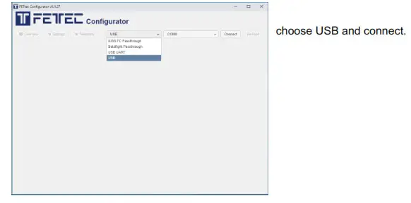 FETTEC Mini AIO 15A Flight -FC firmware update