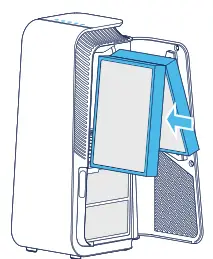 Blueair HealthProtect 7400 7700 Series Air Purifiers - Change the main filter 3