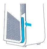 Blueair HealthProtect 7400 7700 Series Air Purifiers - Clean the pre-filters 1