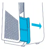 Blueair HealthProtect 7400 7700 Series Air Purifiers - Clean the pre-filters 4