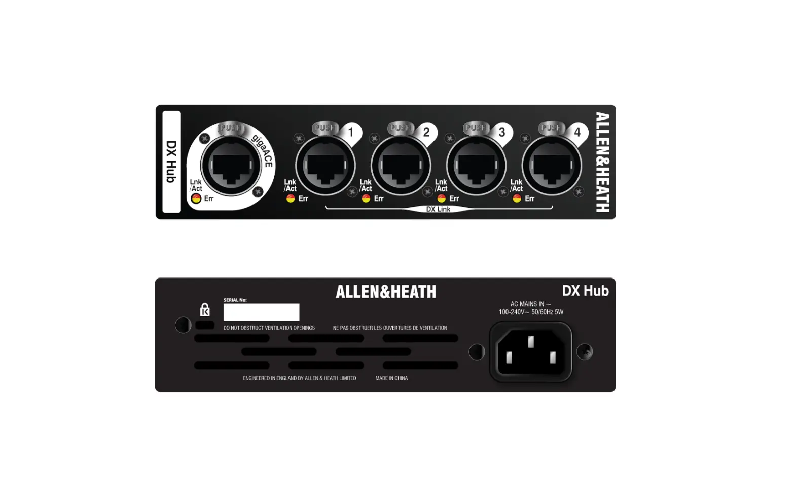 Allen Heath Dx-hub Remote Dx Expander Hub User Manual