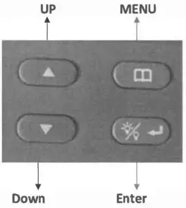 POWERTECH MP3745 Solar Charge Controller for Lithium - machine buttons