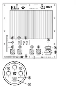 REL G1 Mkii Sub-Bass System Operating Instruction Manual