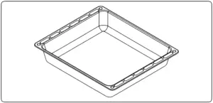 omega OBO698PXB 60cm 8 Function Pyrolytic Wall Oven - Accessories 1
