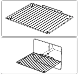 omega OBO698PXB 60cm 8 Function Pyrolytic Wall Oven - Accessories 6