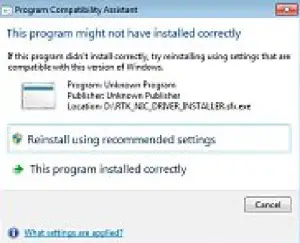 hama Ethernet Adapter Instruction - Windows2