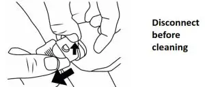 Russell Hobbs RHESB6001 60W Electric Blanket-Disconnect