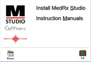 MedRX M Studuio USB Flash Drive -Install MedRx Studio