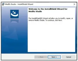 MedRX M Studuio USB Flash Drive -Install MedRx Studio1