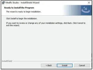 MedRX M Studuio USB Flash Drive -Install MedRx Studio6