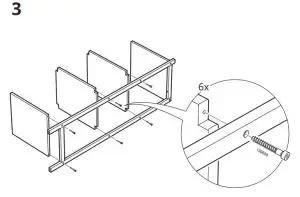 IKEA RÅGRUND Shelving Unit Bamboo-3