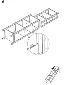 IKEA RÅGRUND Shelving Unit Bamboo-6