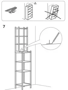 IKEA RÅGRUND Shelving Unit Bamboo-7