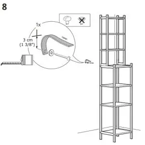 IKEA RÅGRUND Shelving Unit Bamboo-8