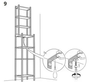 IKEA RÅGRUND Shelving Unit Bamboo-9
