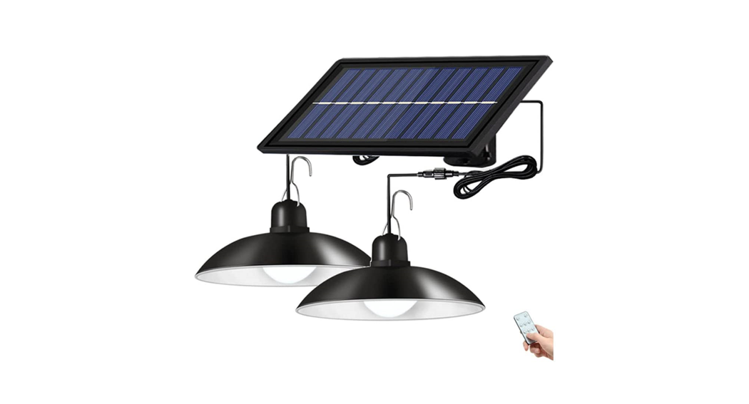 Aolyty Solar Pendant Light User Manual