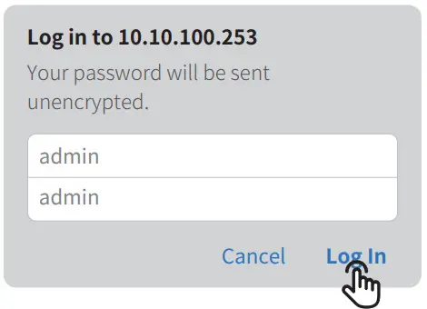 GOODWE WiFi Configuration - Login