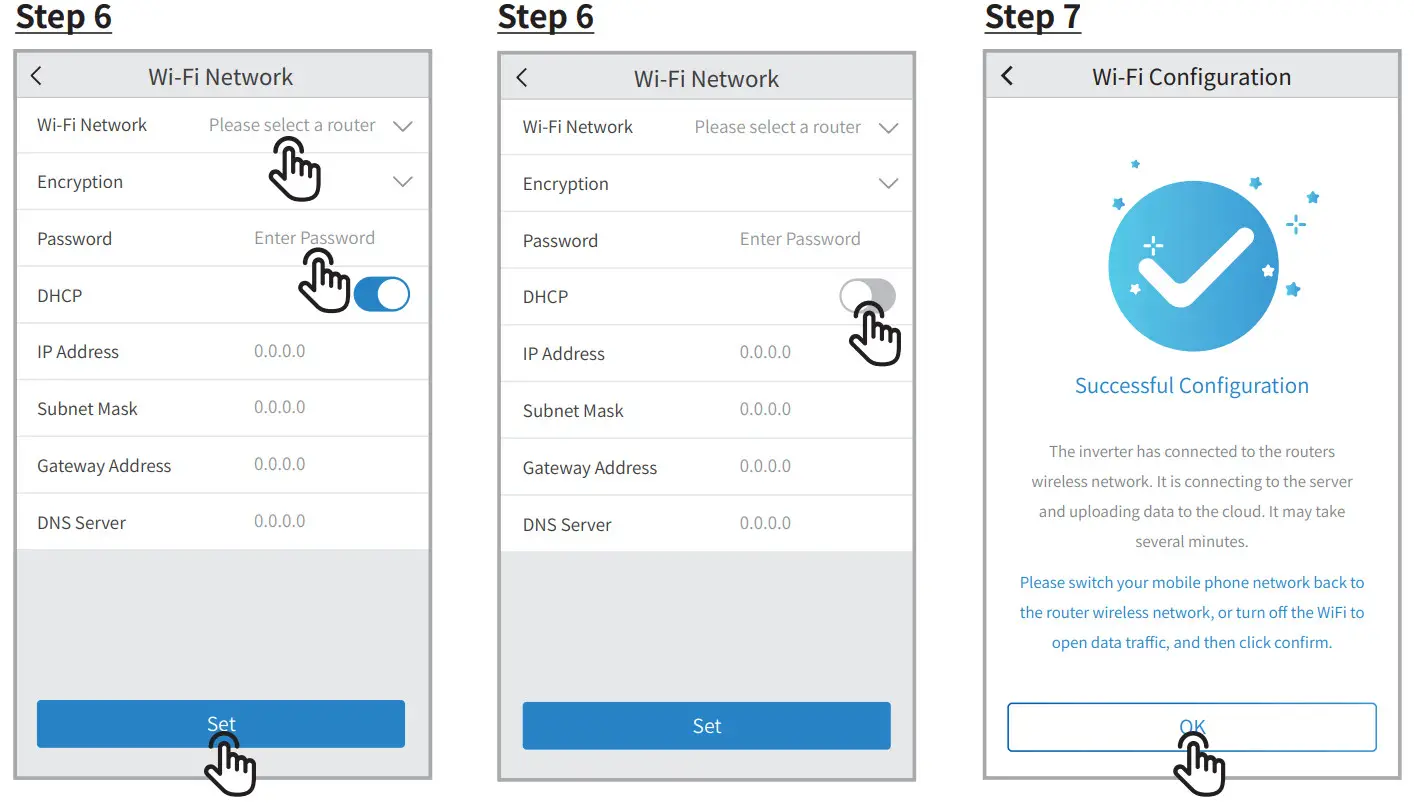 GOODWE WiFi Configuration - OK