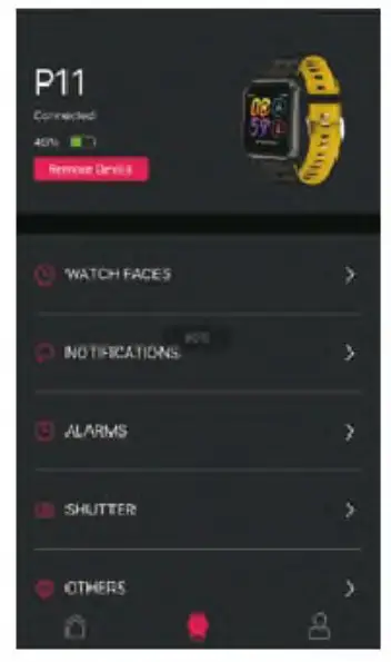 Smart bracelet binding by APP 4