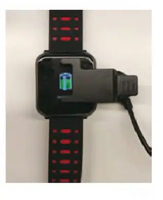 imperii RR FIERRO SmartWatch Dinamico IP68 Purples - Charging2