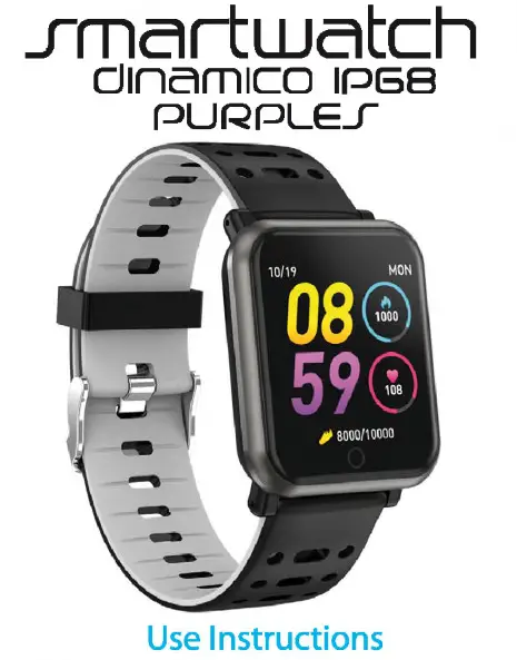 imperii RR FIERRO SmartWatch Dinamico IP68 Purples