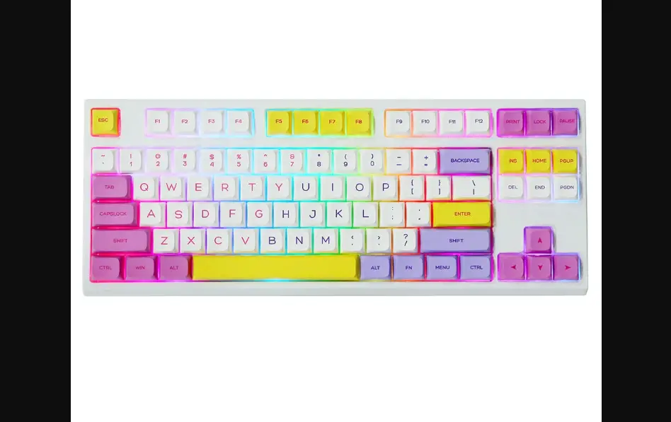 Keyboards 87rgb Usb-c Bluetooth And Rgb Mechanical Keyboard Instructions