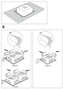 IKEA LANGUDDEN Stainless Steel Inset Sink - FIG 9