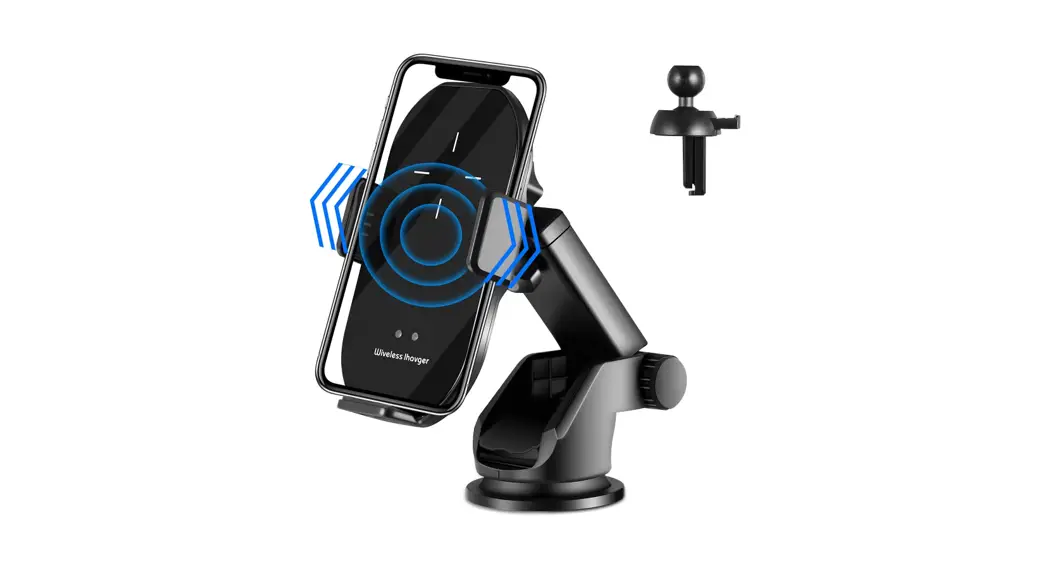 Shenzhen Lizi Technology V002 Car Wireless Charger Phone Holder Instructions