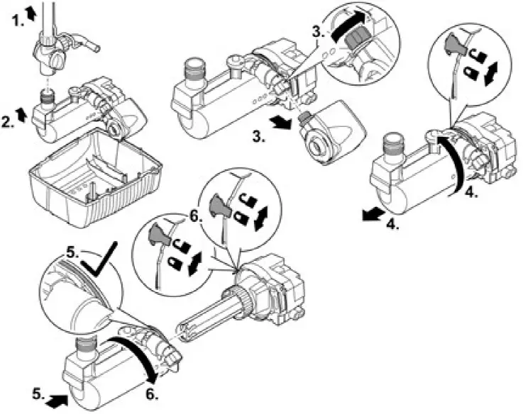 Oase Filtral UVC 400 Improved All-In-One Pump and Filter Unit fig 12