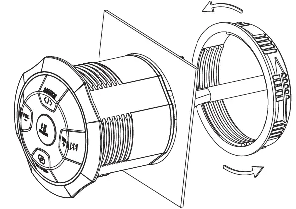 PYLE PLMRKT401 6.5 Inch Waterproof Rated Marine Speakers FIG 3