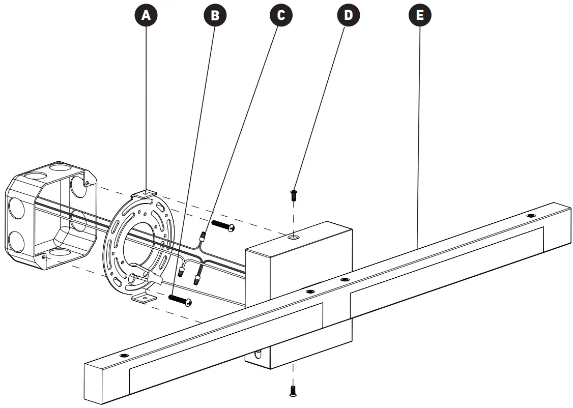 artika VAN-TROC HD2BL Tivoli LED Vanity Light - fig1