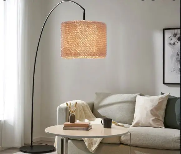 Ikea 294.309.81 Skaftet Floor Lamp Base Arched Beige Instruction Manual
