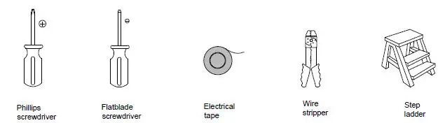 WAREHOUSE DW01W01 25 Inch Ceiling Fan-1