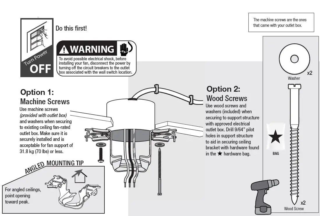 Hunter 51422 Trillium Ceiling Fan-10