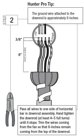 Hunter 51422 Trillium Ceiling Fan-12