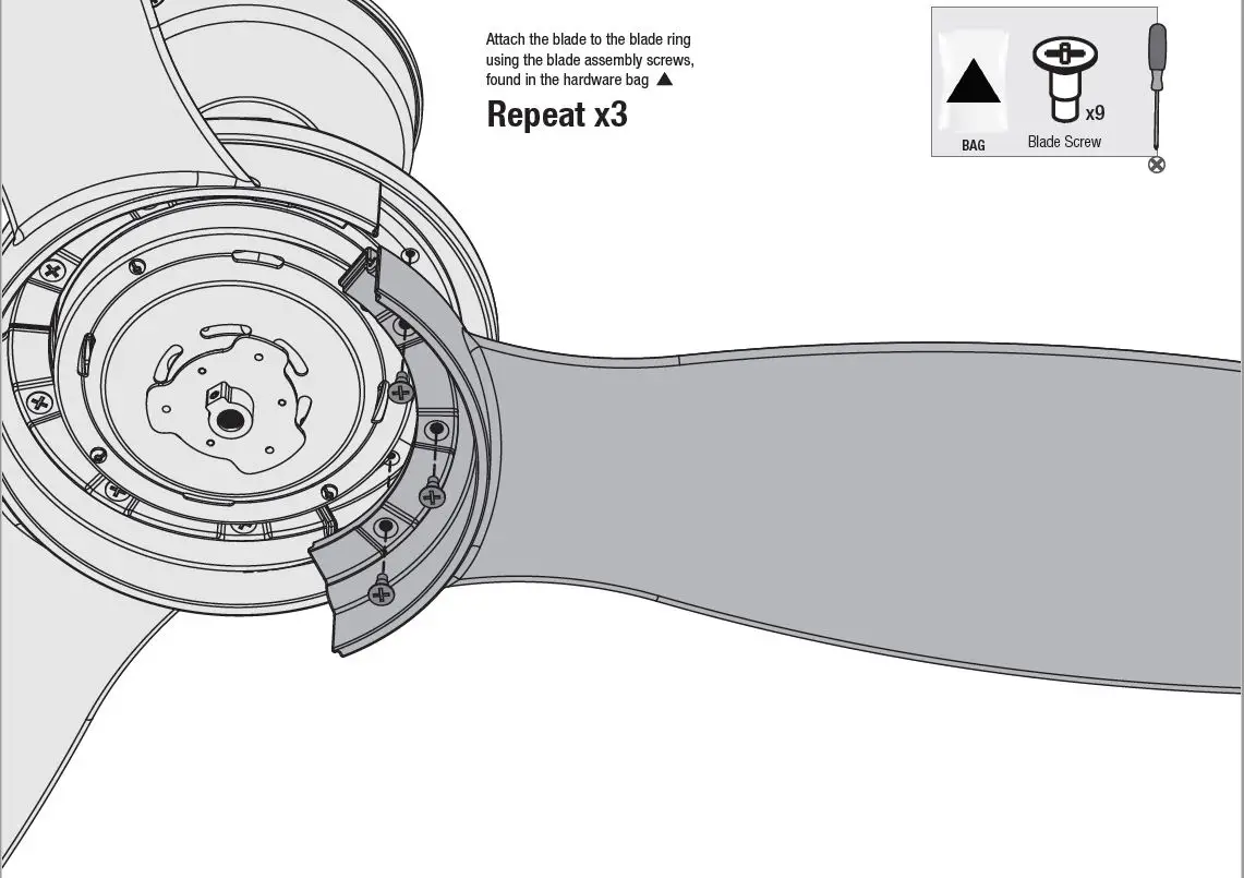 Hunter 51422 Trillium Ceiling Fan-19