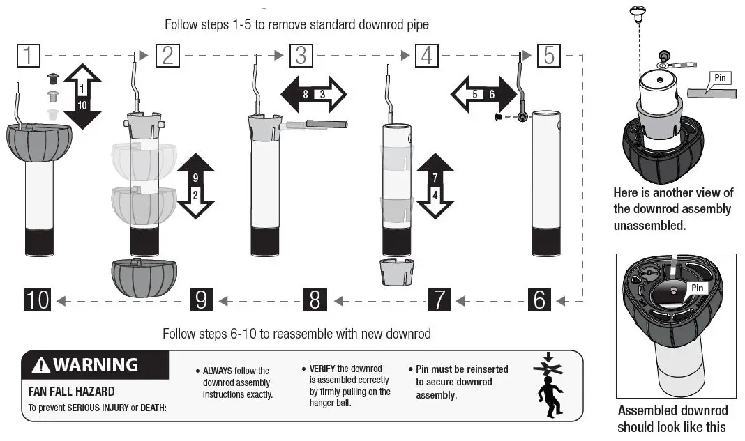 Hunter 51422 Trillium Ceiling Fan-26