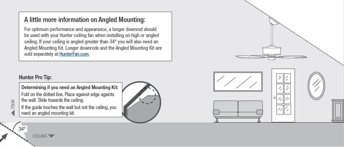 Hunter 51422 Trillium Ceiling Fan-9